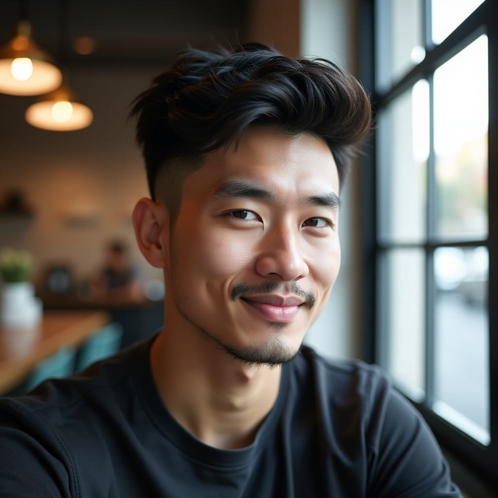 Textured Crop Mid Fade