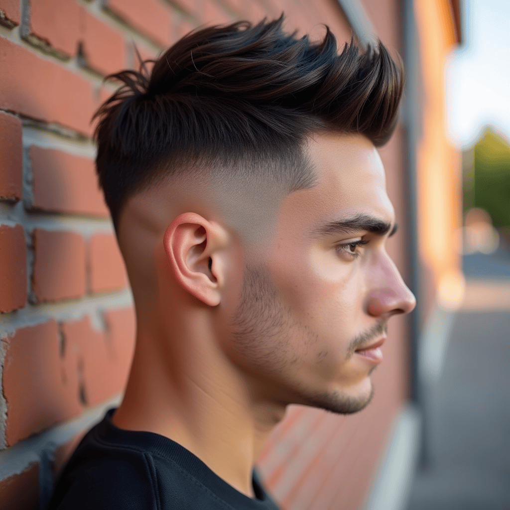 Spiky Texture Mid Fade