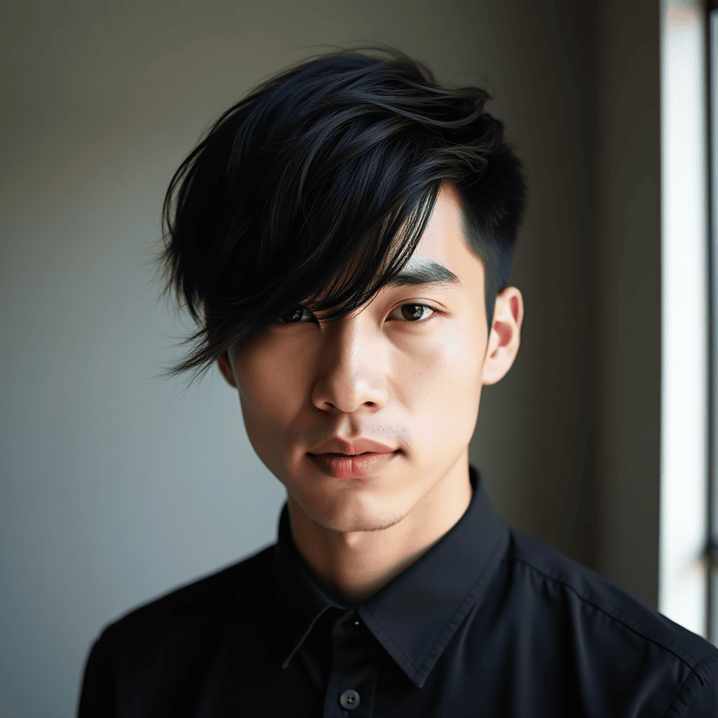 Asymmetrical Scissor Fringe