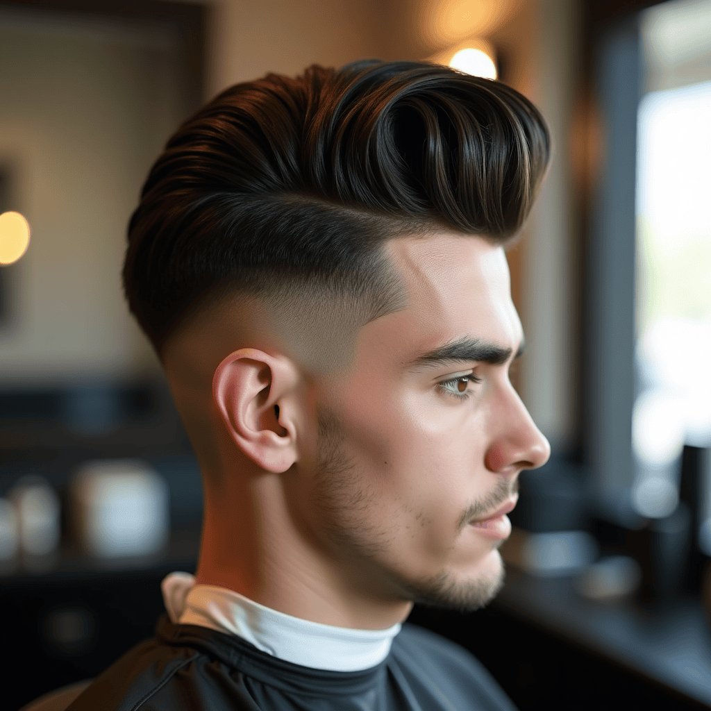 Scissor Pompadour