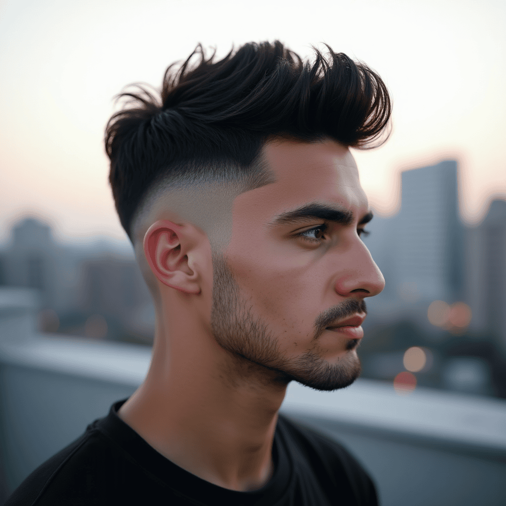 Textured Crop with High Fade
