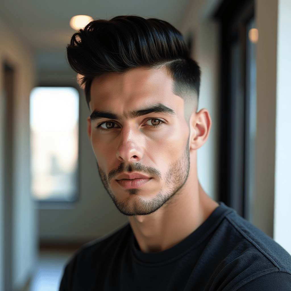 High Fade Quiff