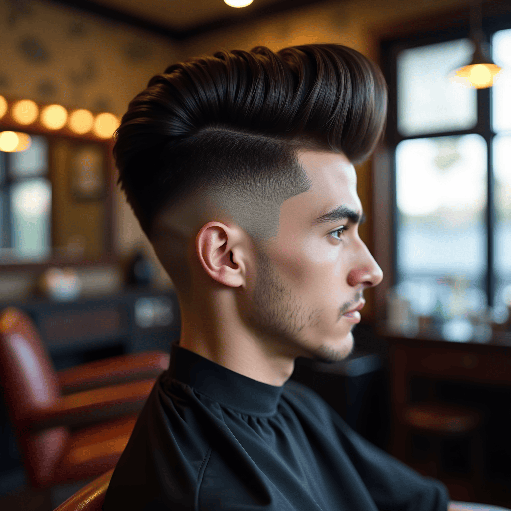 Pompadour Hard Part