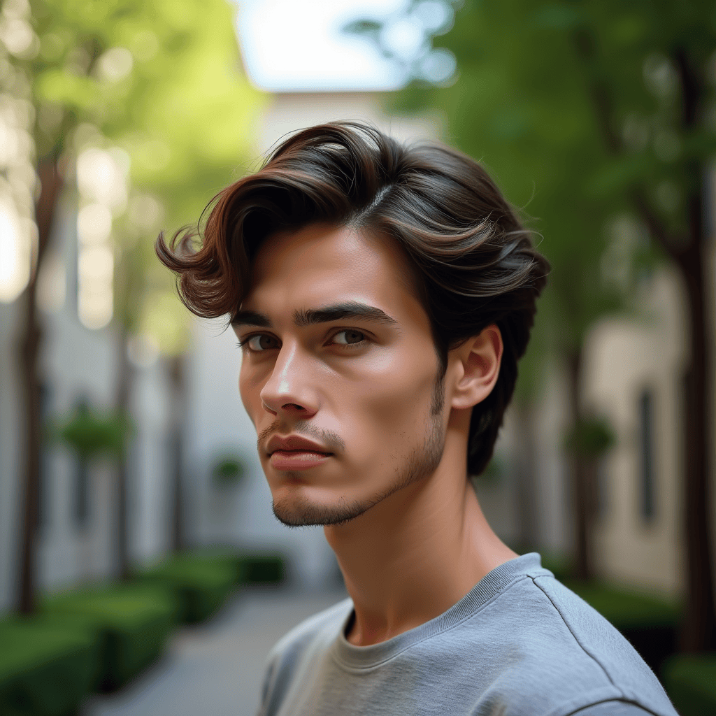 Wavy Side Part Hard Part