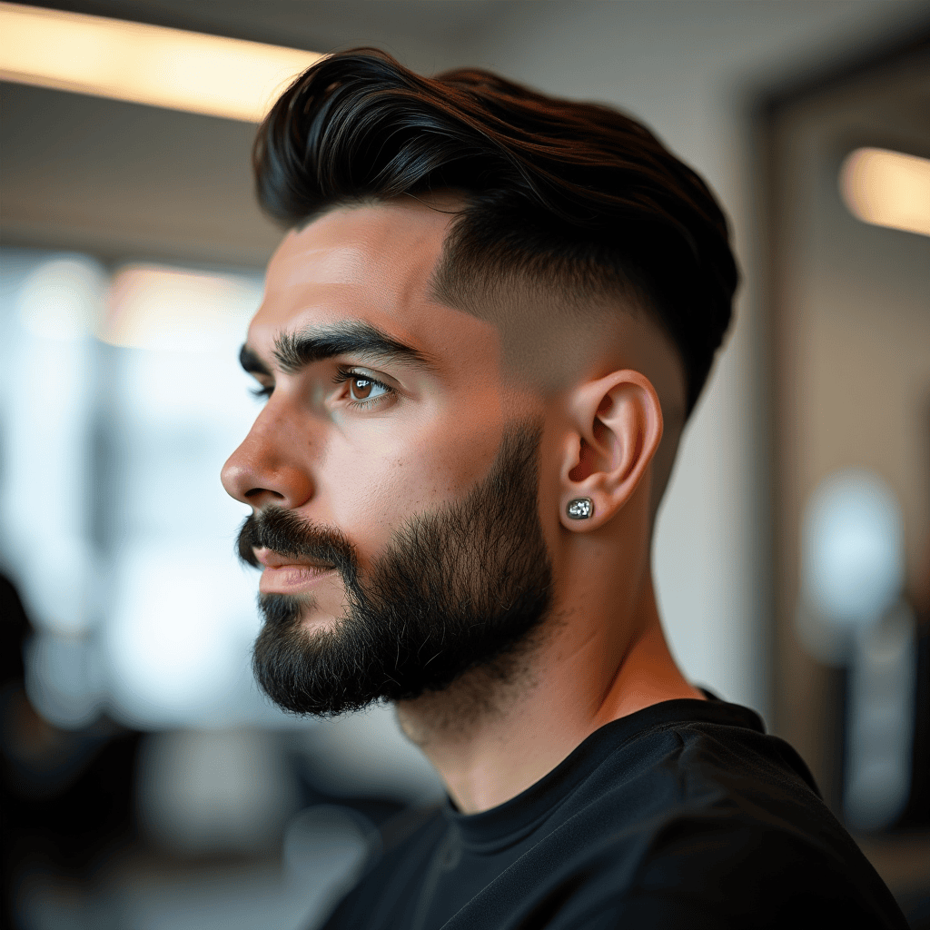 Hard Part With a Beard Blend