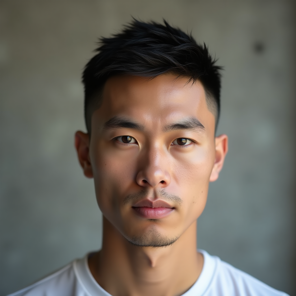 Crew Cut With Line Up
