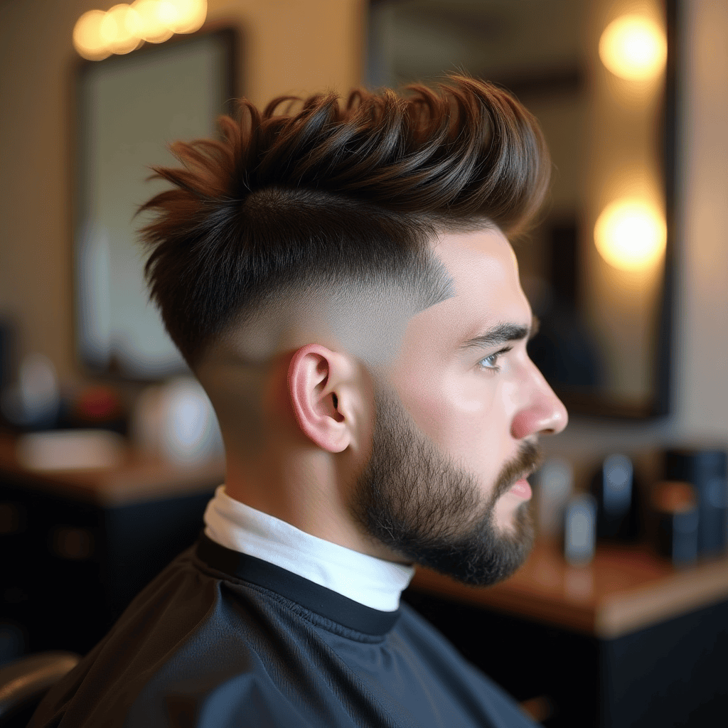 Drop Fade Spiky Texture