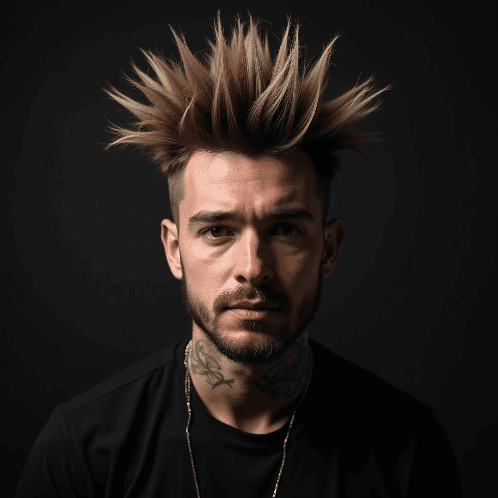 Mohawk-Inspired Spiky Strip