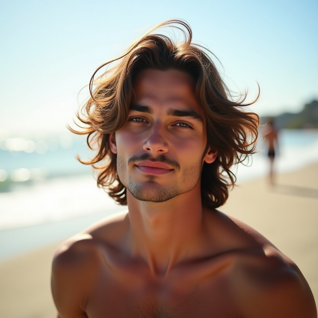 Messy Surfer Hair