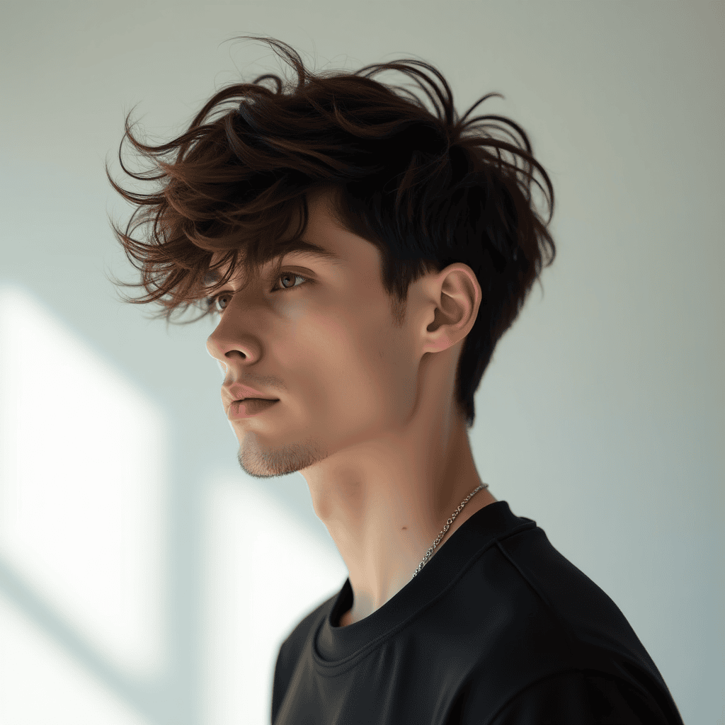 Messy Wolf Cut