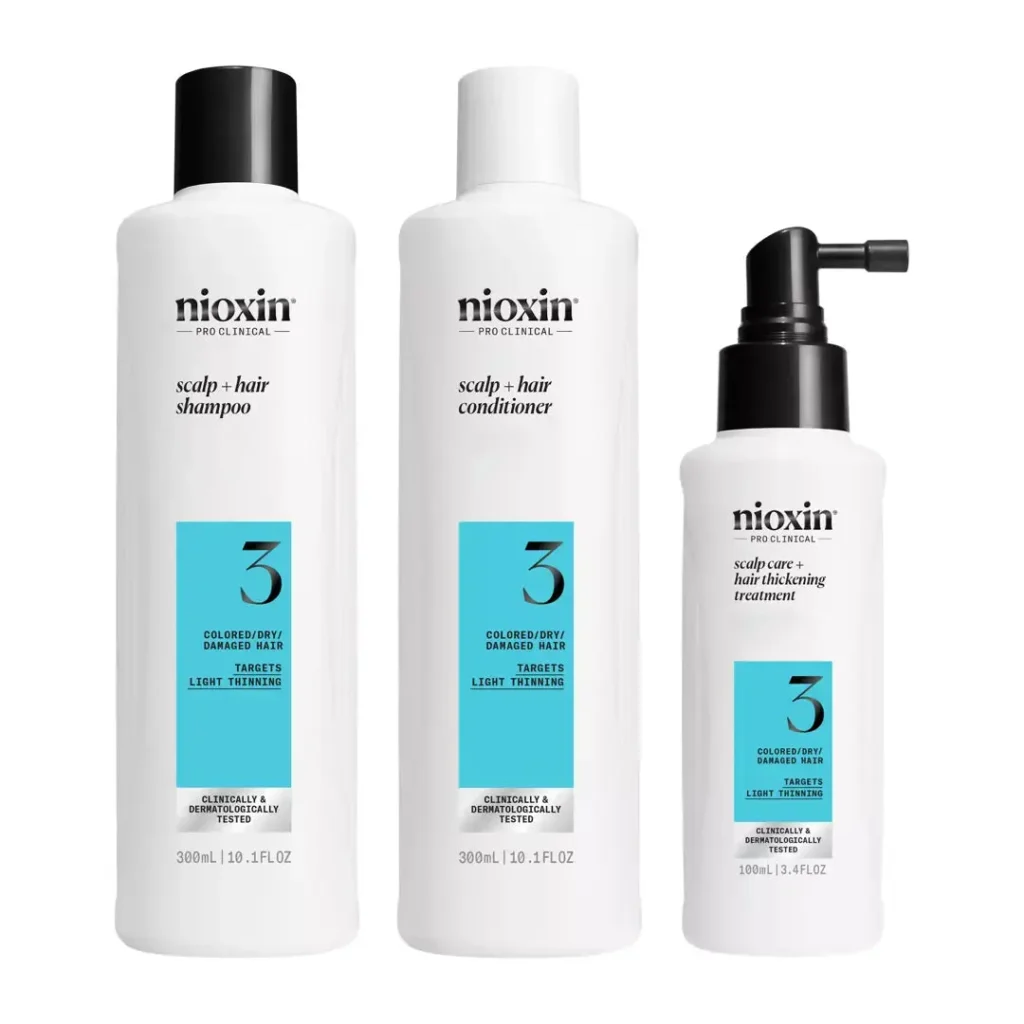 Nioxin — Best Instant Thickening Effect