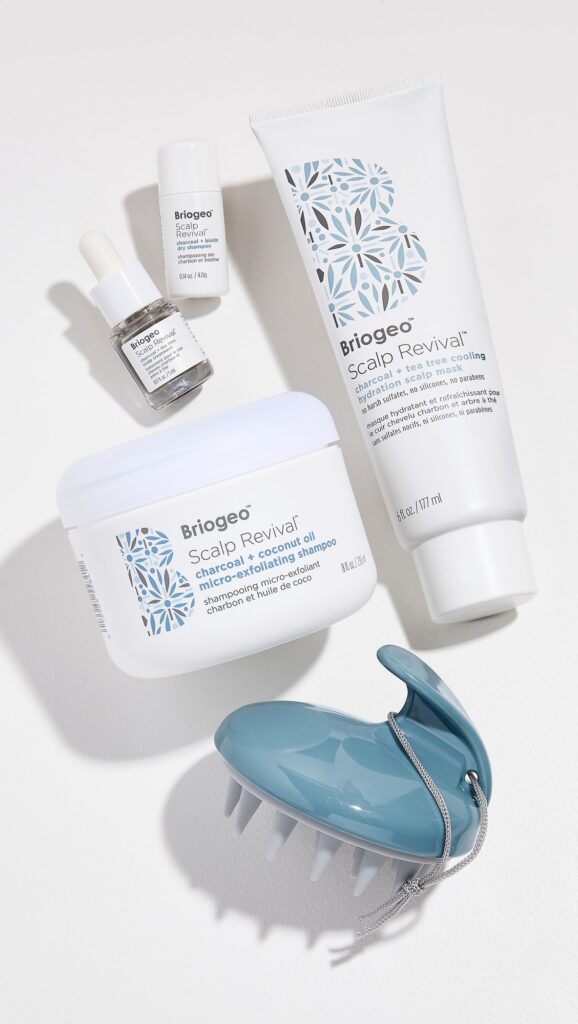 Briogeo — Clear options for styling or scalp care