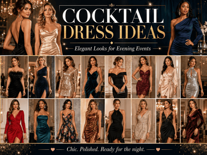 Cocktail Dress Ideas - Elegant Looks for Evening Events