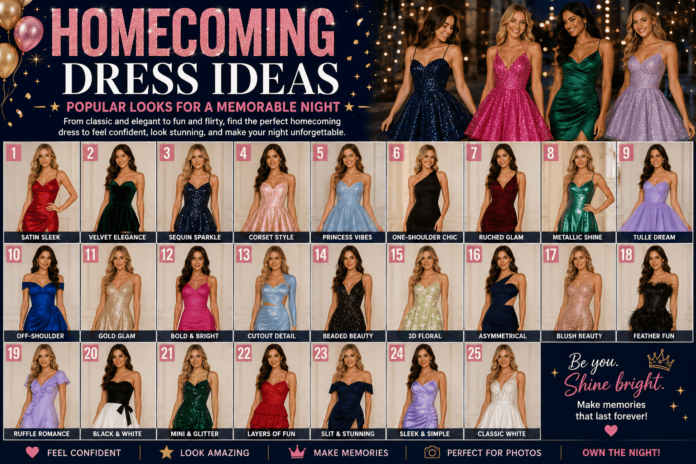Homecoming Dress Ideas - Popular Looks for a Memorable Night