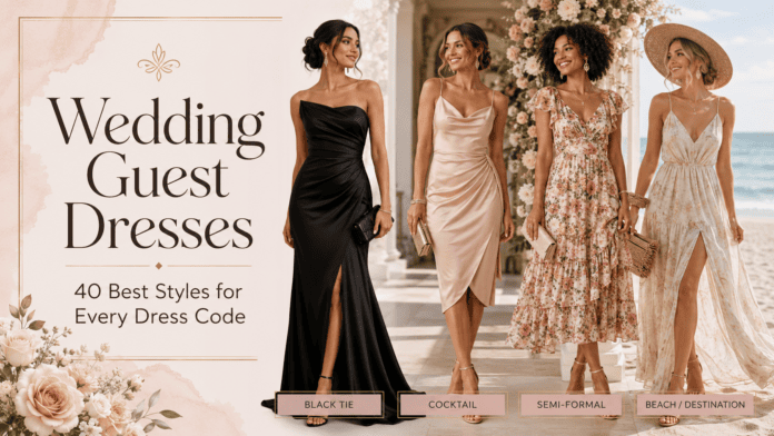 Wedding Guest Dresses - 40 Best Styles for Every Dress Code